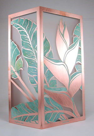 Open image in slideshow, Hawaiian Heliconia Sconces 12&quot;
