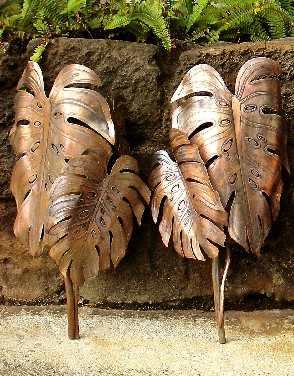 monstera lamp Monstera Two-Leaf Light – Paradise Lights