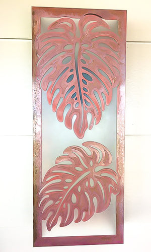 Open image in slideshow, Hawaiian Monstera Elua Sconce
